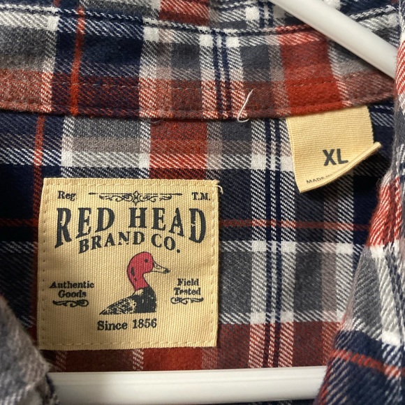 Red Head Men’s Flannel Shirt - XL - Picture 4 of 7